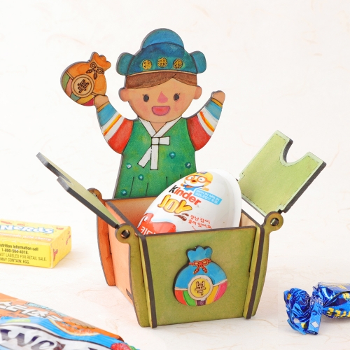 [아트랄라] 명절날에 받은 선물 (1인용) 우드공예