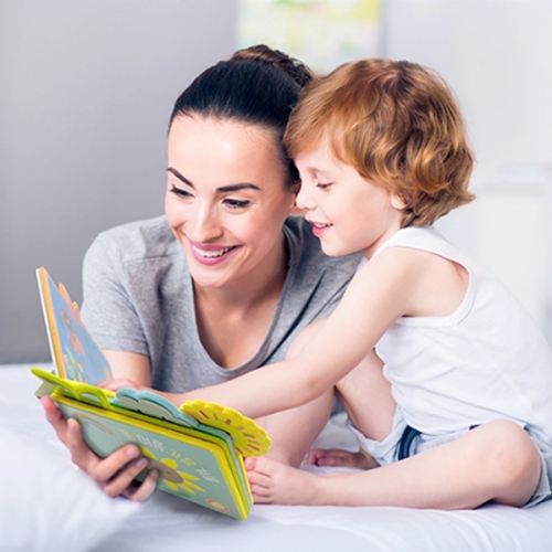 촉감인지책 봄 여름 가을 겨울 사계절 그림책