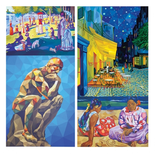 폴리곤 아트 세계명화시리즈