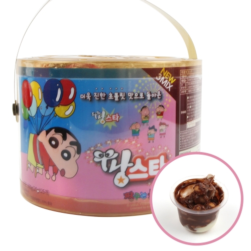 짱구 팡스타 떠먹는 초코 초코볼 어린이간식 과자 비스킷 25개세트