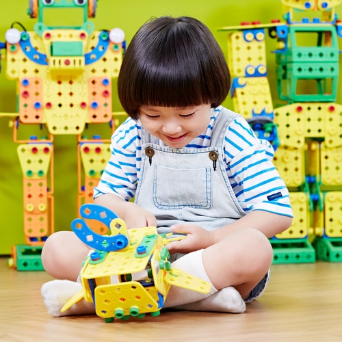 [유아로 베이직 세트] 공구놀이 블록 세트