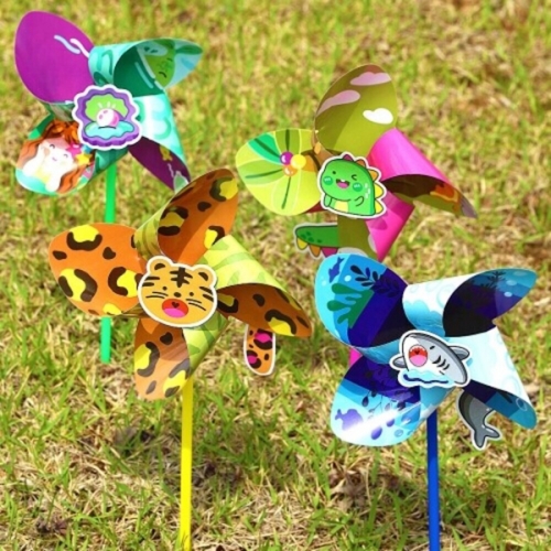 동물 바람개비 만들기