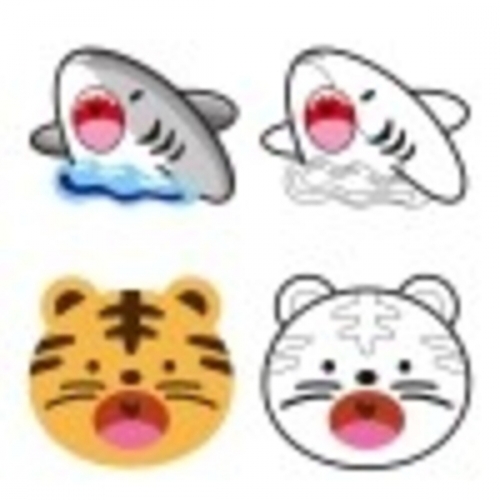 동물 바람개비 만들기