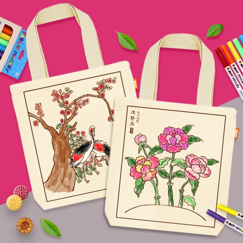 [하하당]  전통민화 에코백 (2종 택1)