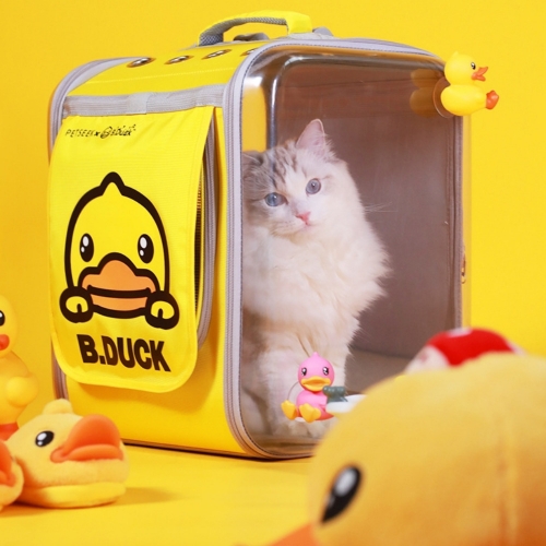[Maskot Almacen] 반려동물 이동가방 ( B. Duck 캡슐백팩 )