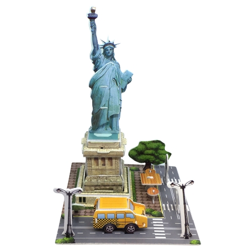 3D 입체퍼즐  세계 여러 나라 종이 건축물 조립 모음