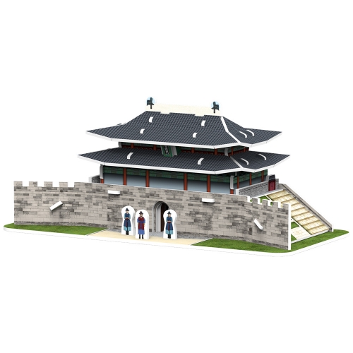 [Maskot Almacen] 한국사 3D 입체퍼즐 만들기 (숭례문 )