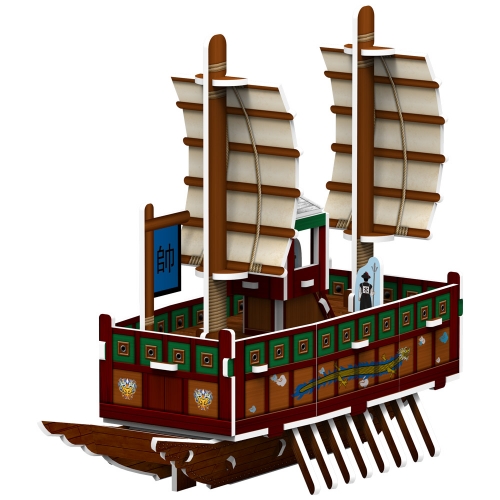 [Maskot Almacen] 한국사 3D 입체퍼즐 만들기 (판옥선)