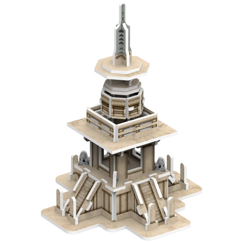 [Maskot Almacen] 한국사 3D 입체퍼즐 만들기 (석가탑과 다보탑)