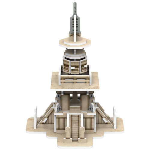 [Maskot Almacen] 한국사 3D 입체퍼즐 만들기 (석가탑과 다보탑)