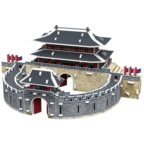 [Maskot Almacen] 한국사 3D 입체퍼즐 만들기 (수원화성 팔달문)