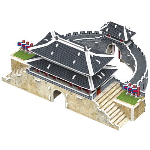 [Maskot Almacen] 한국사 3D 입체퍼즐 만들기 (수원화성 팔달문)