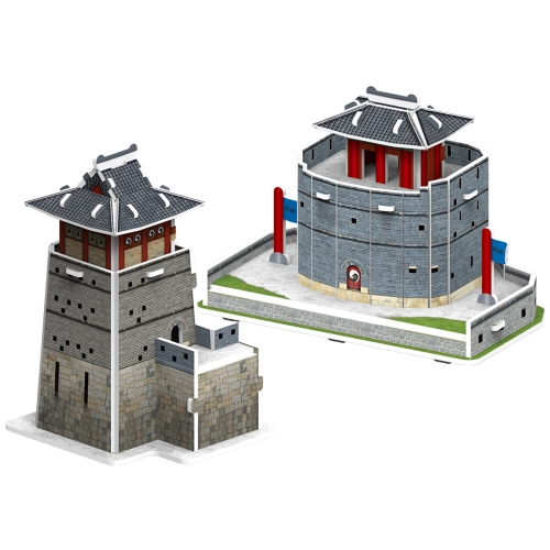 [Maskot Almacen] 한국사 3D 입체퍼즐 만들기 (서북공심돈과 동북공심돈)