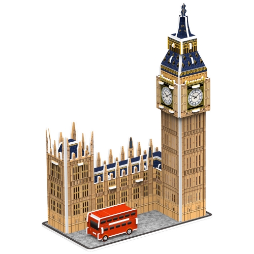 [Maskot Almacen] 미니 세계유명건축물 3D입체퍼즐 만들기 (빅벤)