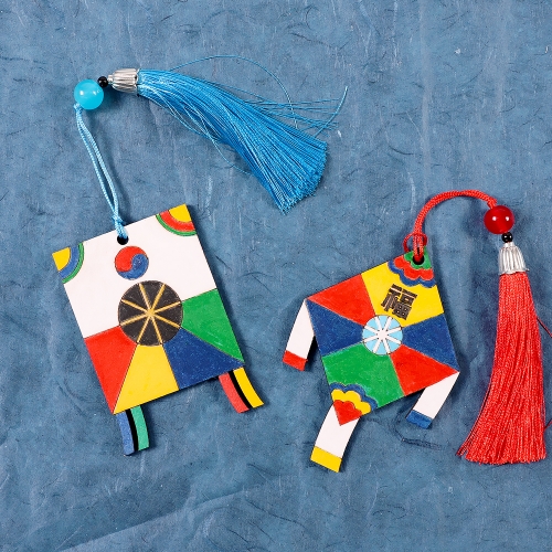 팬시우드 전통 연 키링 만들기