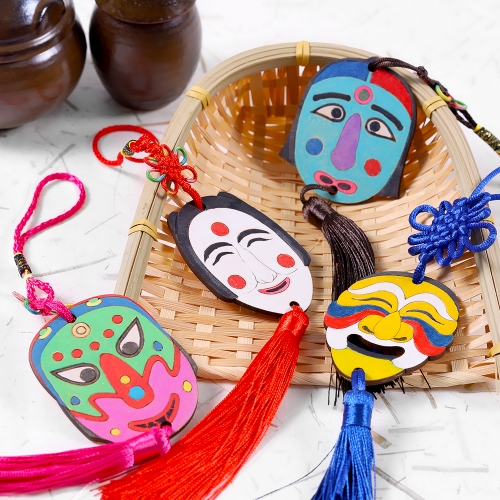 팬시우드 전통 탈 만들기