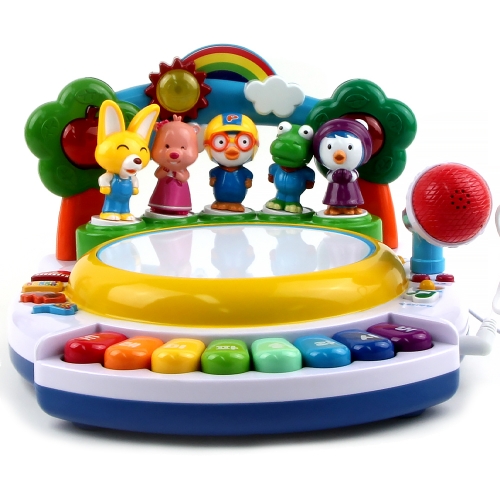 뽀로로 빙글빙글 춤추는 노래방 어린이동요 멜로디 아기장난감