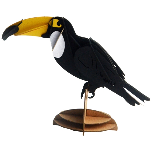 [Maskot Almacen] 종이 3D 입체모형 만들기 (코뿔새)