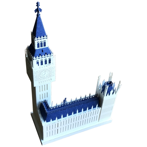 [Maskot Almacen] 종이 3D 입체모형 건축물 만들기 (빅벤)