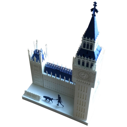 [Maskot Almacen] 종이 3D 입체모형 건축물 만들기 (빅벤)