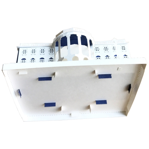 [Maskot Almacen] 종이 3D 입체모형 건축물 만들기 (백악관)