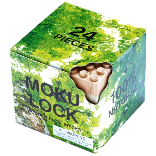 [Maskot Almacen] 친환경 천연원목 조립블록 만들기 (모쿠락24)
