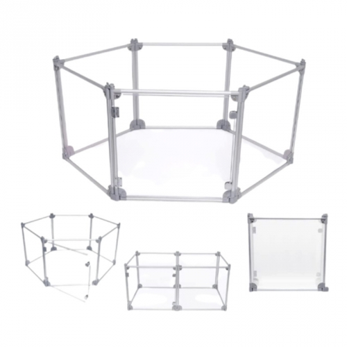 [Maskot Almacen] 반려동물 투명 아크릴펜스, 울타리 6H