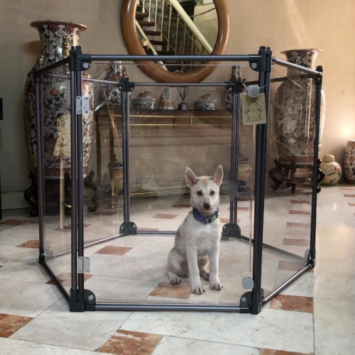 [Maskot Almacen] 반려동물 투명 아크릴펜스, 울타리 9H