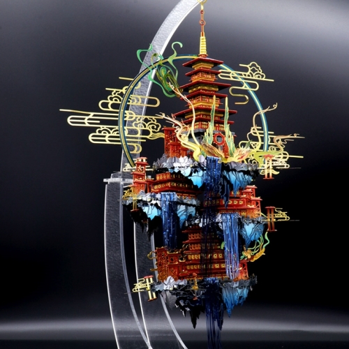 [Maskot Almacen] 메탈 아트 조립 모델 (천국의 도시)