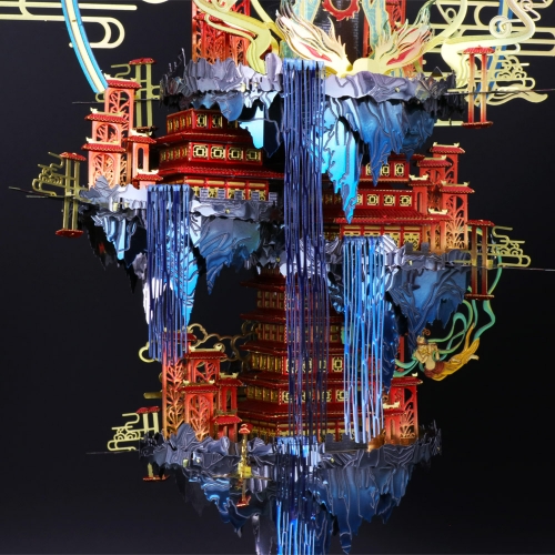 [Maskot Almacen] 메탈 아트 조립 모델 (천국의 도시)