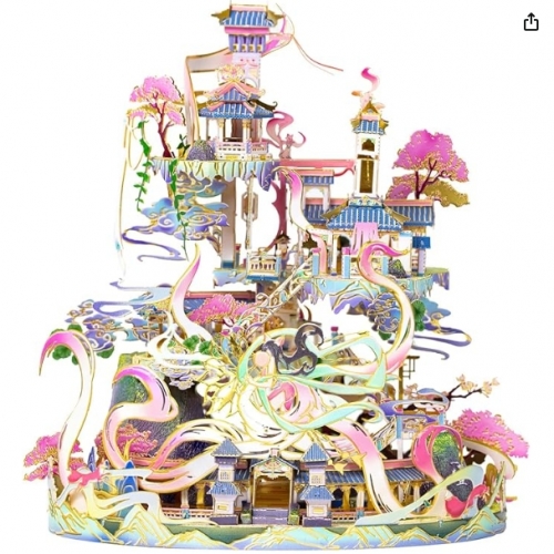 [Maskot Almacen] 메탈 아트 조립 모델 (여우선녀의 집)