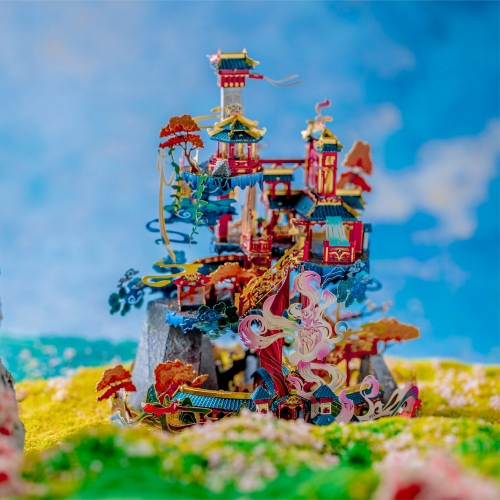 [Maskot Almacen] 메탈 아트 조립 모델 (여우선녀의 집)