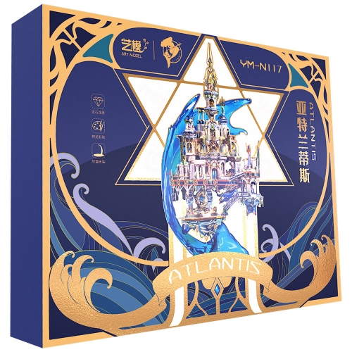 [Maskot Almacen] 메탈 아트 조립 모델 (로스트 월드-판타지 아틀란티스 )