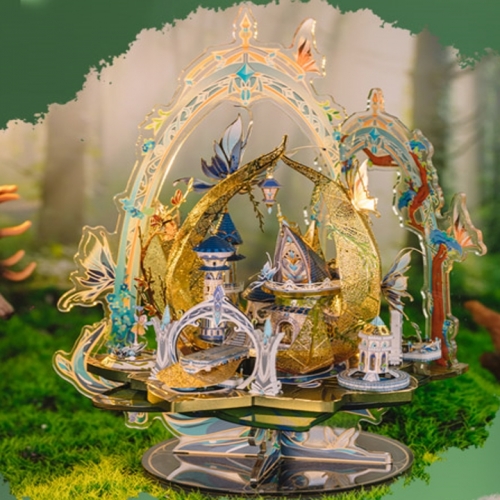 [Maskot Almacen] 메탈 아트 조립 모델 (요정의 성)