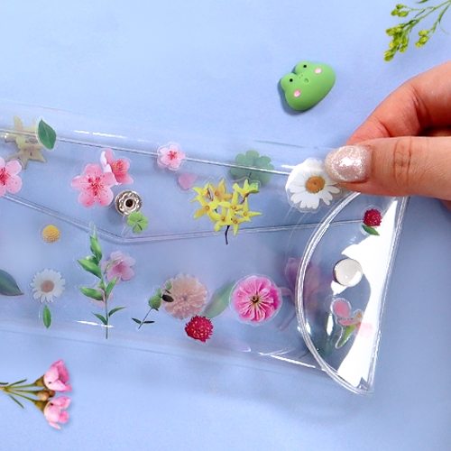 [하하당] 봄꽃 가득한 필통