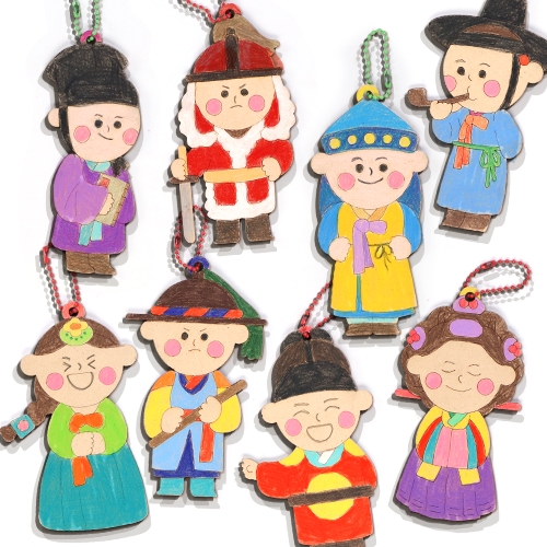 [하하당] 우리나라 전통의상 팬시우드 (8종 택1)