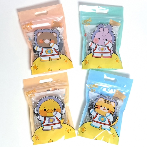 하트미역1+잡곡굴비1(지퍼백모음) 답례품_반제품