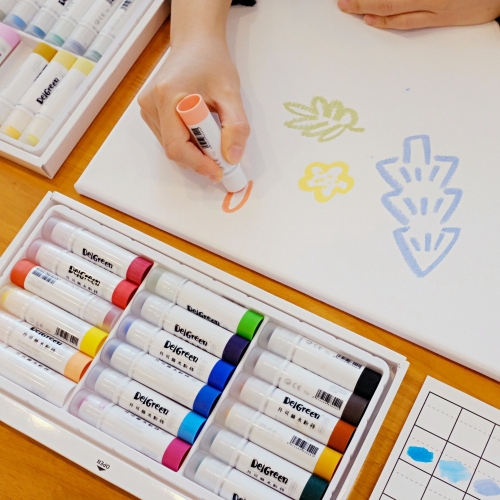 크레용스틱 12색 18색 24색