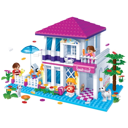 [Maskot Almacen] 조립블록 만들기_레고호환 (홀리데이 빌라)