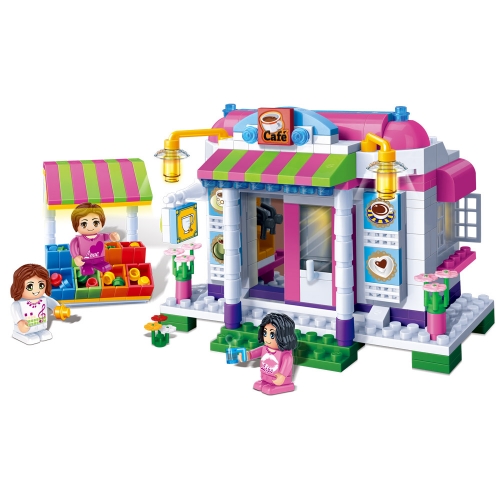 [Maskot Almacen] 조립블록 만들기_레고호환 (카페)