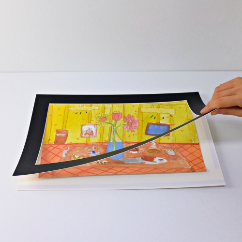 종이액자 아이그림 보관액자