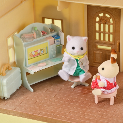 빌리지 닥터와 빨간지붕 이층집 세트