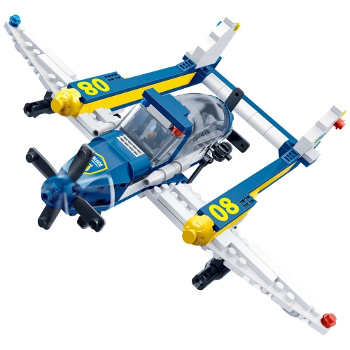 [Maskot Almacen] 조립블록 만들기_레고호환 (Police 시리즈- 경찰 수상비행기)