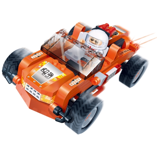 [Maskot Almacen] 조립블록 만들기_레고호환 (터보파워 시리즈- 오렌지 볼)