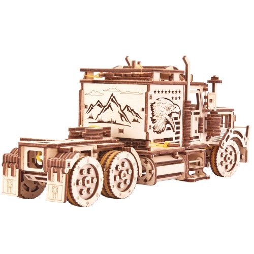 [Maskot Almacen] 우드 메카니칼 조립 모델 (Big Rig)