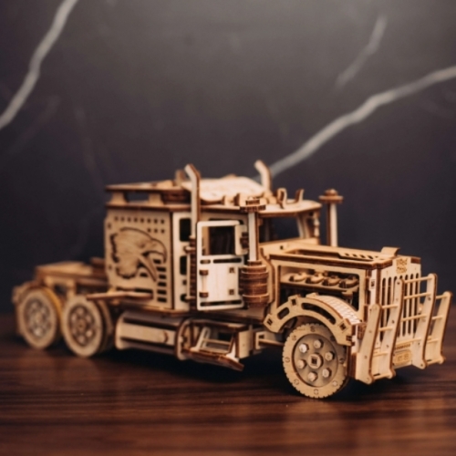 [Maskot Almacen] 우드 메카니칼 조립 모델 (Big Rig)