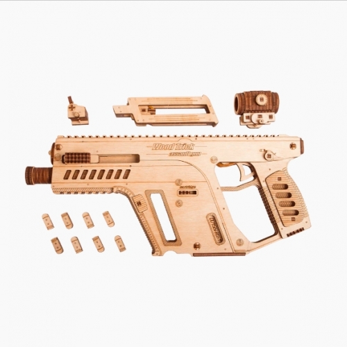 [Maskot Almacen] 우드 메카니칼 조립 모델 (Assault gun)