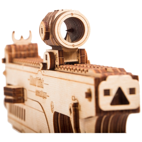 [Maskot Almacen] 우드 메카니칼 조립 모델 (Assault gun)