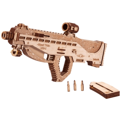[Maskot Almacen] 우드 메카니칼 조립 모델 (Assault gun USG-2)