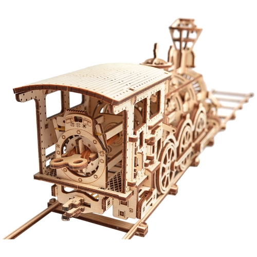 [Maskot Almacen] 우드 메카니칼 조립 모델 (Locomotive R17)